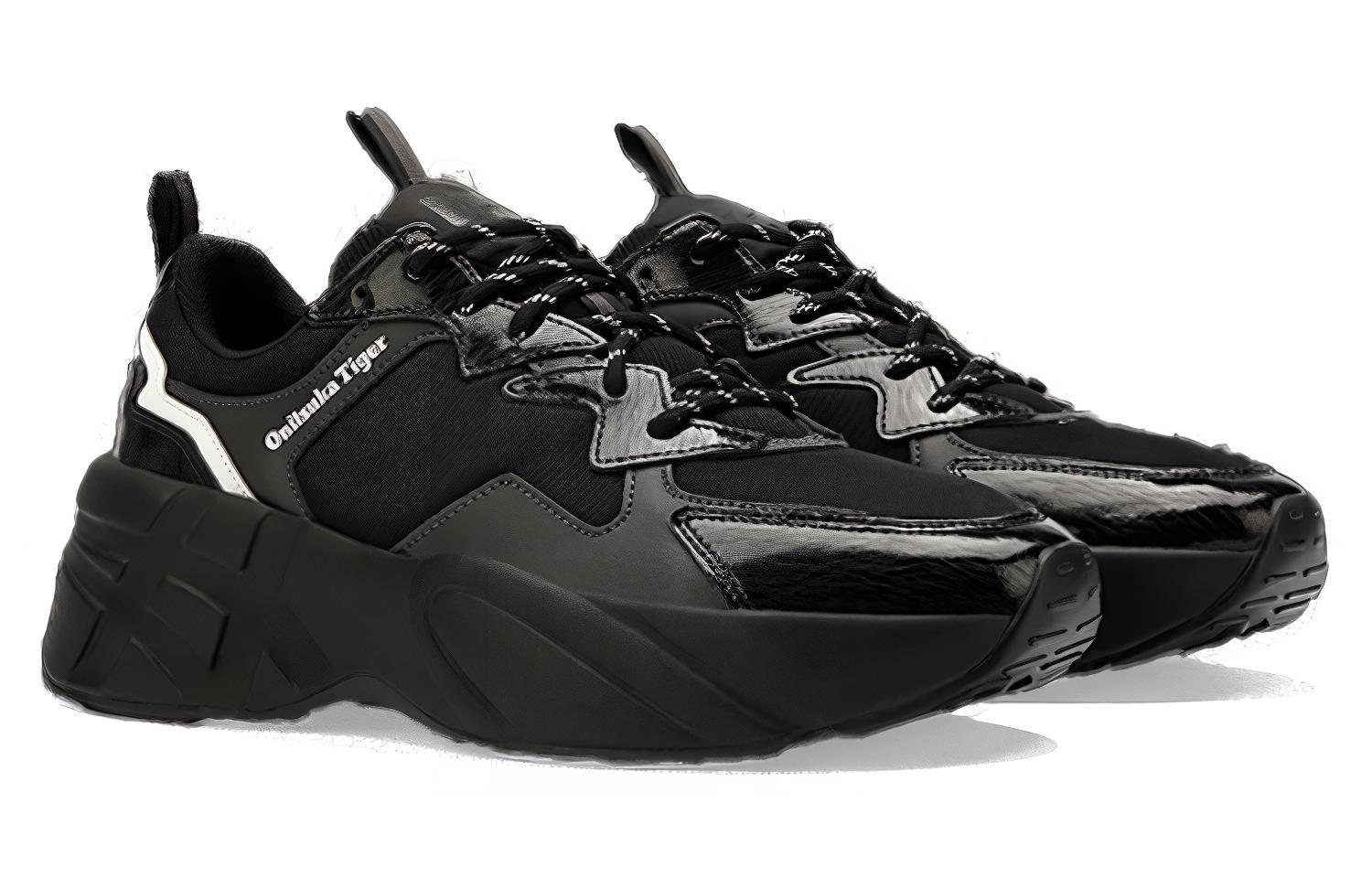 Lookbook Onitsuka Tiger Pleaker Schuhe ''Schwarz Weiß'' 1183B900-001
