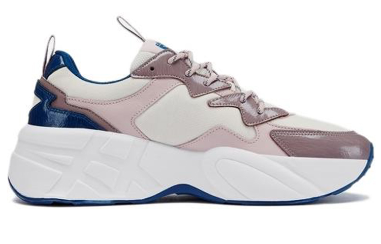 Onitsuka Tiger Pleaker Shoes 'Cream White Pink Blue' 圖 2