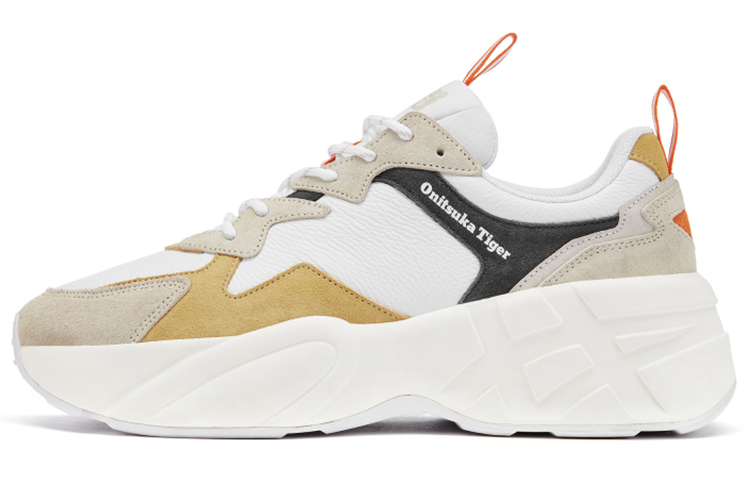 Onitsuka Tiger Pleaker Shoes 'White Beige Yellow' 1183C037-100