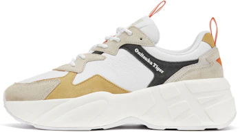 Onitsuka Tiger Pleaker Shoes 'White Beige Yellow' 1183C037-100 Onitsuka Tiger Pleaker Shoes 'White Beige Yellow' 1183C037-100