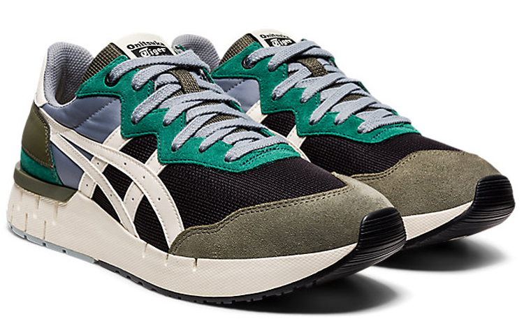 Lookbook Onitsuka Tiger Rebilac Runner Kelabu Hijau 1183A396-001