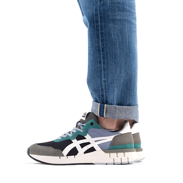 Cheap Onitsuka Tiger Rebilac Runner Kelabu Hijau 1183A396-001