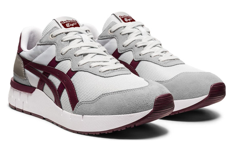 Lookbook Onitsuka Tiger Rebilac Runner Grijs Rood Unisex ''Grijs Rood'' 1183A396-022