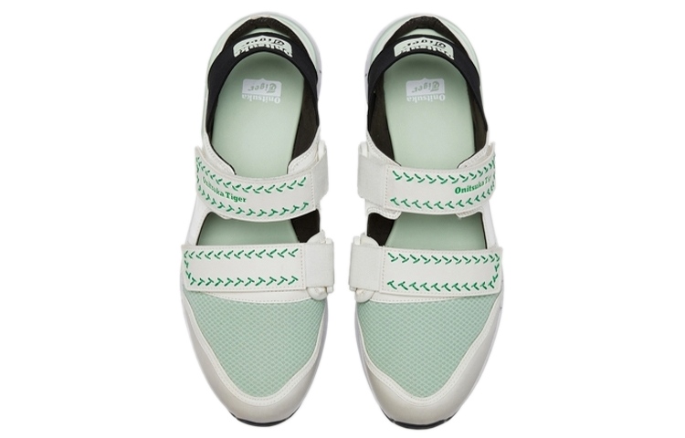 Shop オニツカタイガー リビラック サンダル 白/緑 1183C001-100