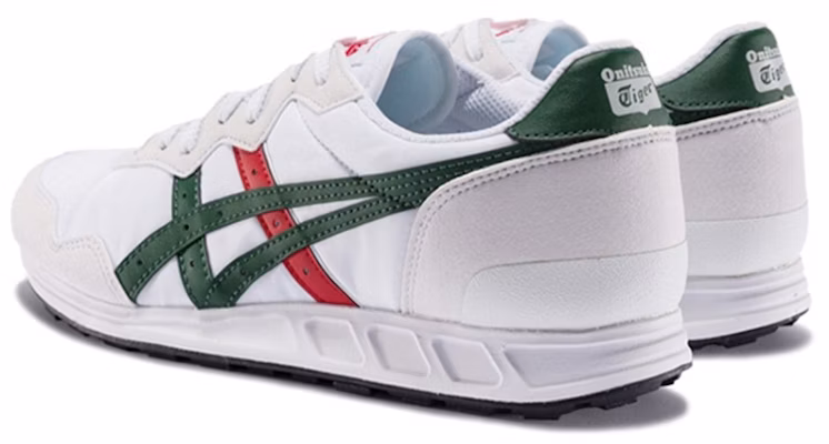 Onitsuka Tiger Reclaiman Kasut Lari Putih/Hijau/Merah 1183A505-100 Lookbook Onitsuka Tiger Reclaiman Kasut Lari Putih/Hijau/Merah 1183A505-100