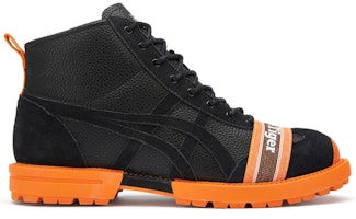 Onitsuka Tiger Rinkan Boot 撞色高筒跑步鞋 黑橙色 男女同款 Order Onitsuka Tiger Rinkan Boot 撞色高筒跑步鞋 黑橙色 男女同款