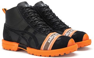 Onitsuka Tiger Rinkan Boot 撞色高筒跑步鞋 黑橙色 男女同款 Lookbook Onitsuka Tiger Rinkan Boot 撞色高筒跑步鞋 黑橙色 男女同款