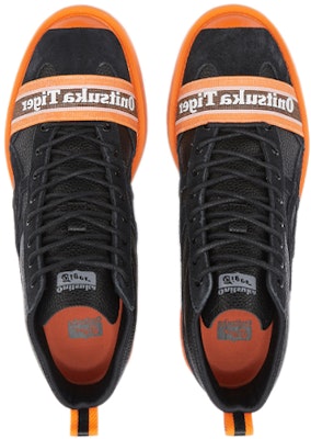 Onitsuka Tiger Rinkan Boot 撞色高筒跑步鞋 黑橙色 男女同款 Shop Onitsuka Tiger Rinkan Boot 撞色高筒跑步鞋 黑橙色 男女同款