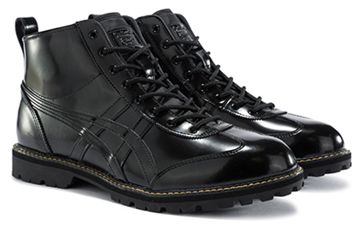 Lookbook Onitsuka Tiger Rinkan Boot 短筒馬丁靴 男女同款 黑色