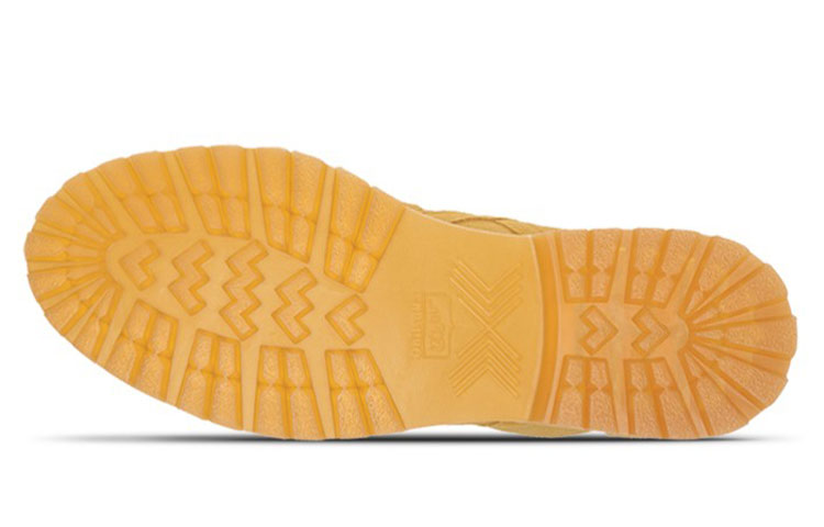 Sizing 鬼塚虎 Rinkan Boot PF 復古 高筒 板鞋 男女同款 黃色