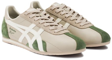 鬼塚虎 Onitsuka Tiger Runspark 舒適百搭復古運動休閒 防滑耐磨 低幫 板鞋 男女同款 米綠 Lookbook 鬼塚虎 Onitsuka Tiger Runspark 舒適百搭復古運動休閒 防滑耐磨 低幫 板鞋 男女同款 米綠