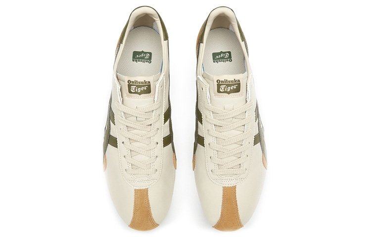 Shop Onitsuka Tiger鬼塚虎 Runspark 輕便 低筒 跑步鞋 男女款 米黃色