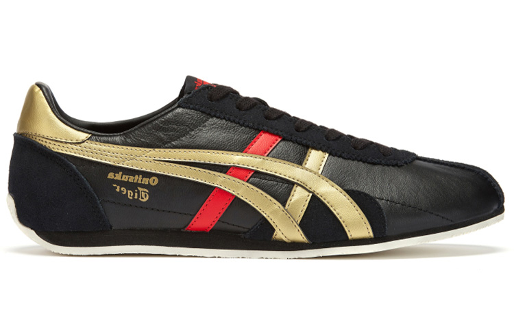 Order Onitsuka Tiger Runspark 黑金色 男女款#贈禮推薦