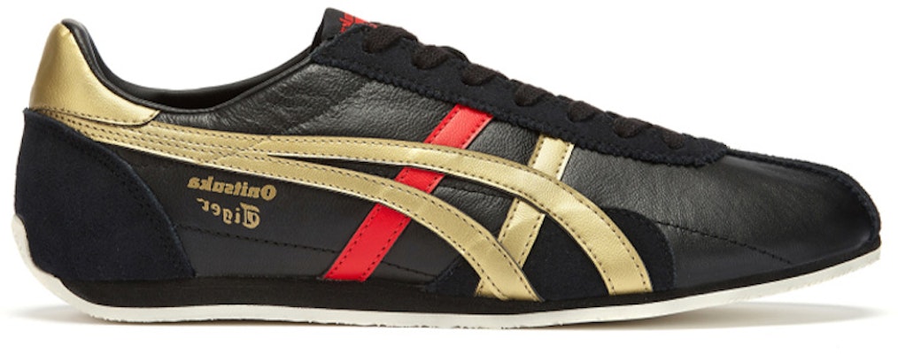 Onitsuka Tiger Runspark 'Black Gold Red' 1183B480-001 Order Onitsuka Tiger Runspark 'Black Gold Red' 1183B480-001
