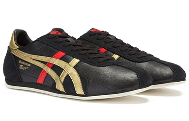Lookbook Onitsuka Tiger Runspark 黑金色 男女款#贈禮推薦