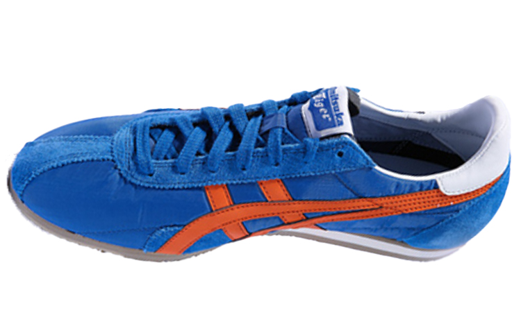 Lookbook 鬼塚虎 Runspark 低筒跑鞋 男女款 藍橘色