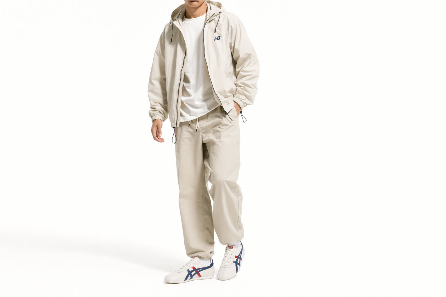 Order Onitsuka Tiger鬼塚虎 Runspark 低筒 跑步鞋 男款 白色