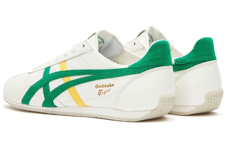 Lookbook 鬼塚虎 Onitsuka Tiger Runspark 低筒跑步鞋 男女同款 白綠黃