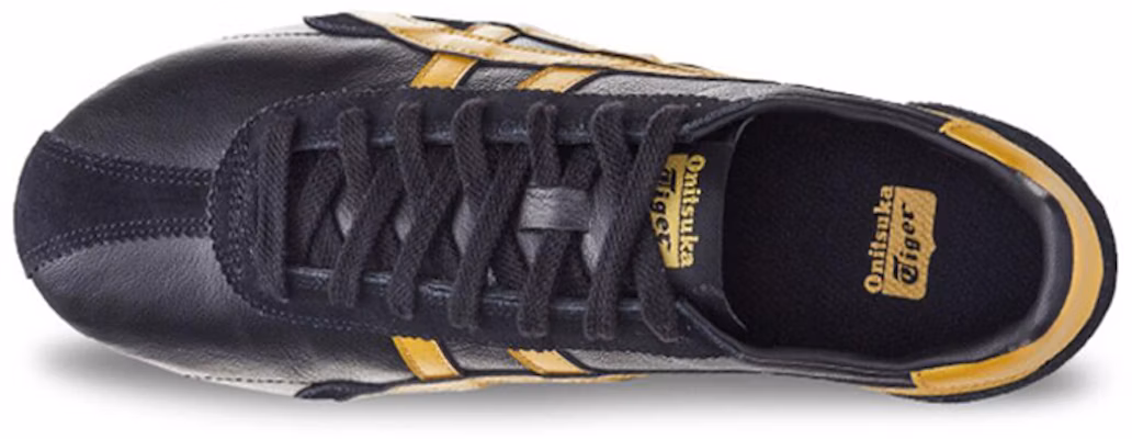 Onitsuka Tiger Runspark Classic Casual Black Gold D201L-001 Shop Onitsuka Tiger Runspark Classic Casual Black Gold D201L-001