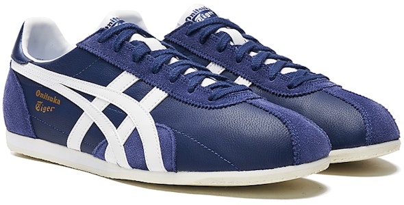 鬼塚虎Runspark蓝黄色运动鞋 D201L-402 Lookbook 鬼塚虎Runspark蓝黄色运动鞋 D201L-402