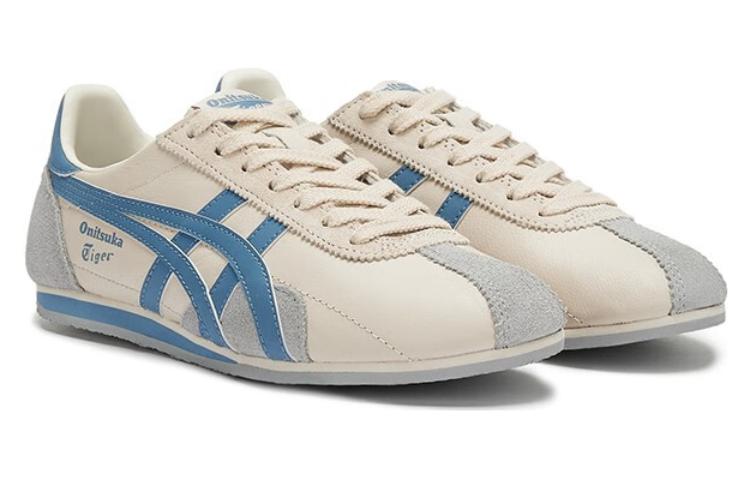 Shop Onitsuka Tiger鬼塚虎 Runspark 舒適 減震耐磨 低筒 生活休閒鞋 男女款 米藍色