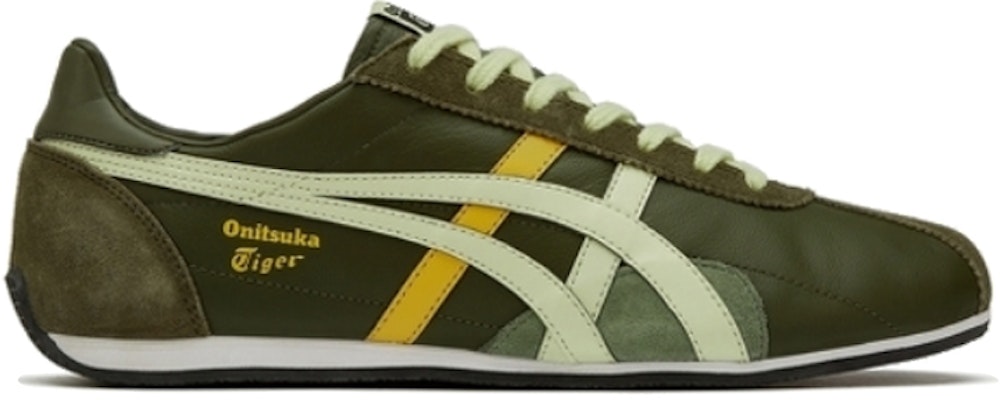 Onitsuka Tiger Runspark Shoes 'Olive Green Lime' 1183B480-300 Order Onitsuka Tiger Runspark Shoes 'Olive Green Lime' 1183B480-300