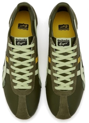 Onitsuka Tiger Runspark Shoes 'Olive Green Lime' 1183B480-300 Shop Onitsuka Tiger Runspark Shoes 'Olive Green Lime' 1183B480-300