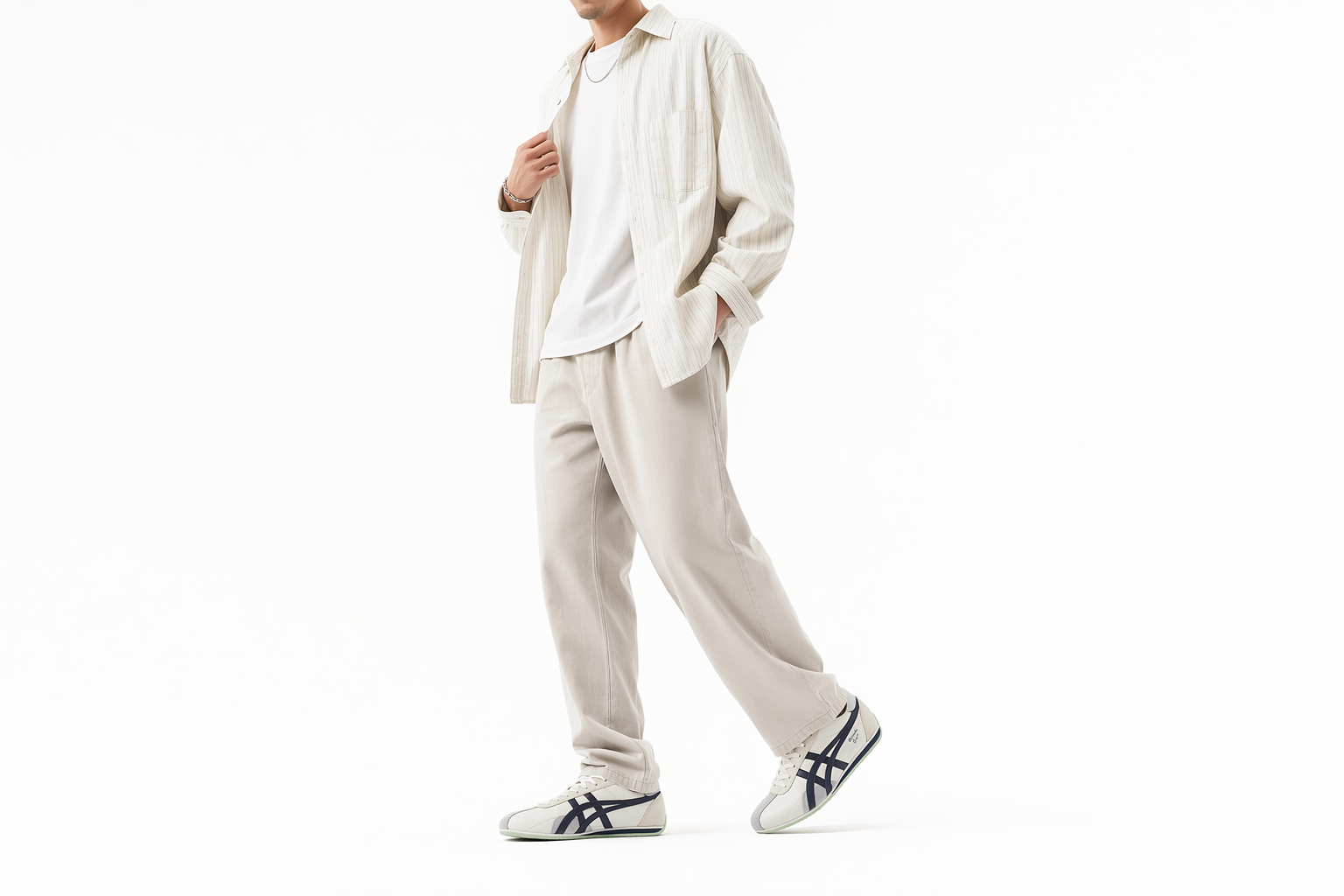 Order Onitsuka Tiger Runspark Shoes 'White Cream Navy' 1183B480-103