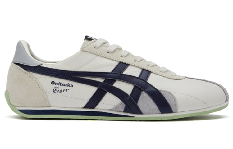 Shop Onitsuka Tiger Runspark Shoes 'White Cream Navy' 1183B480-103