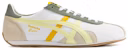 Onitsuka Tiger Runspark Kasut 'Putih Hijau Zaitun Kuning' 1183B480-102