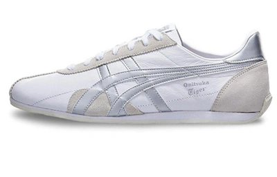 Onitsuka Tiger Runspark Splicing Sports Silver White