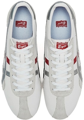 Onitsuka Tiger鬼塚虎 Runspark 復古 低筒 跑步鞋 男女款 白銀紅 Shop Onitsuka Tiger鬼塚虎 Runspark 復古 低筒 跑步鞋 男女款 白銀紅