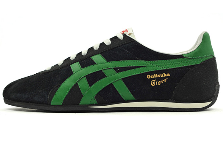 Buy Onitsuka Tiger Runspark SU 舒適耐磨跑步鞋 男女同款 黑綠色