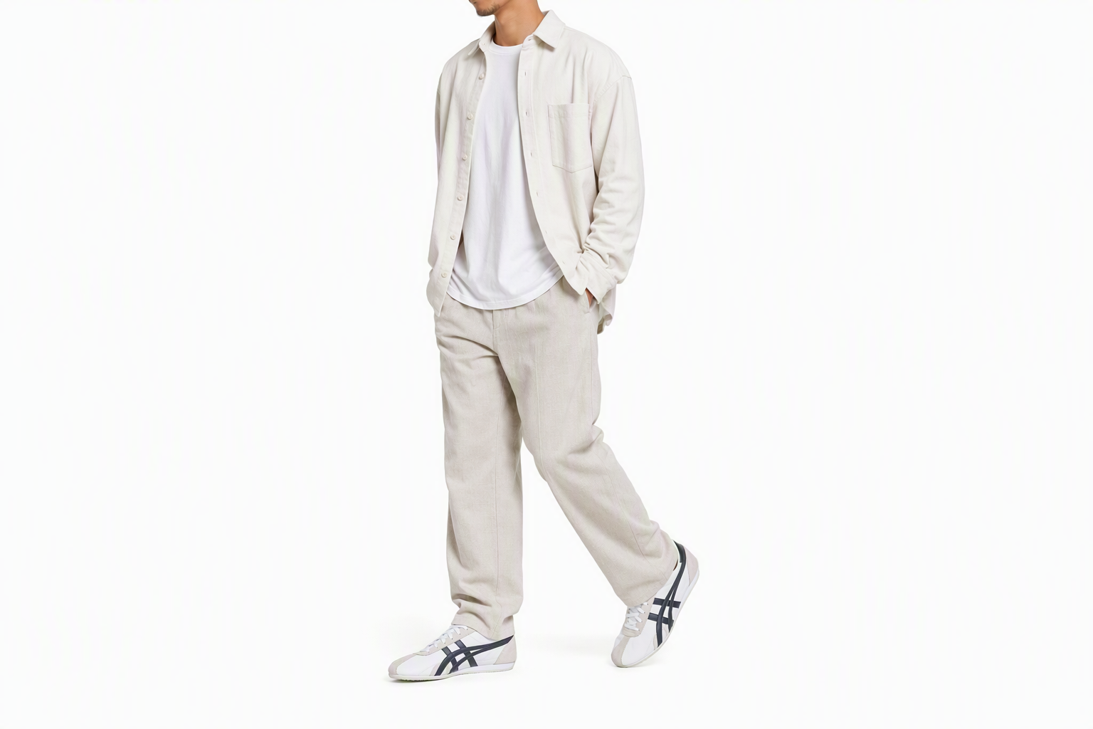 Order Onitsuka Tiger Runspark White Black D201L-100