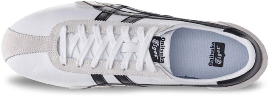 Onitsuka Tiger Runspark White Black D201L-100 Shop Onitsuka Tiger Runspark White Black D201L-100