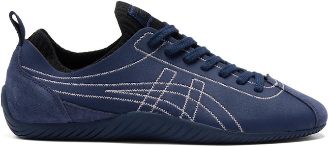 鬼塚虎Onitsuka Tiger Sclaw 輕便舒適 防滑透氣 低幫 生活休閒鞋 男女同款 藏青色 Order 鬼塚虎Onitsuka Tiger Sclaw 輕便舒適 防滑透氣 低幫 生活休閒鞋 男女同款 藏青色