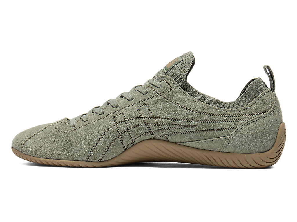 Lookbook オニツカタイガー SCLAW リッケングリーン/ブラウンストーン 1183C489-300