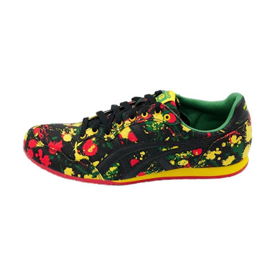 Onitsuka Tiger Serrano 'Black Multicolor Splash'