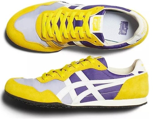 Onitsuka Tiger Serrano ''Lila Gelb'' Sneakers 1183B400-500 Details for Onitsuka Tiger Serrano ''Lila Gelb'' Sneakers 1183B400-500