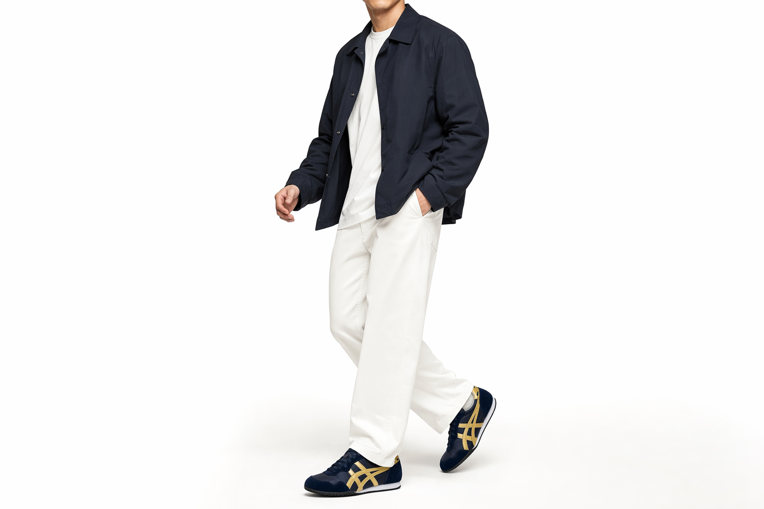 Order Onitsuka Tiger Serrano ''Mitternacht Reines Gold'' 1183B400-400