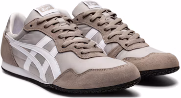 Lookbook Onitsuka Tiger鬼塚虎 Serrano 復古 低筒 運動休閒鞋 男女同款 灰白