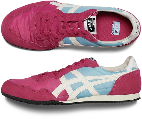 Onitsuka Tiger Serrano 'Pink Rave Cream' Wanita 1183B400-706 Cheap Onitsuka Tiger Serrano 'Pink Rave Cream' Wanita 1183B400-706