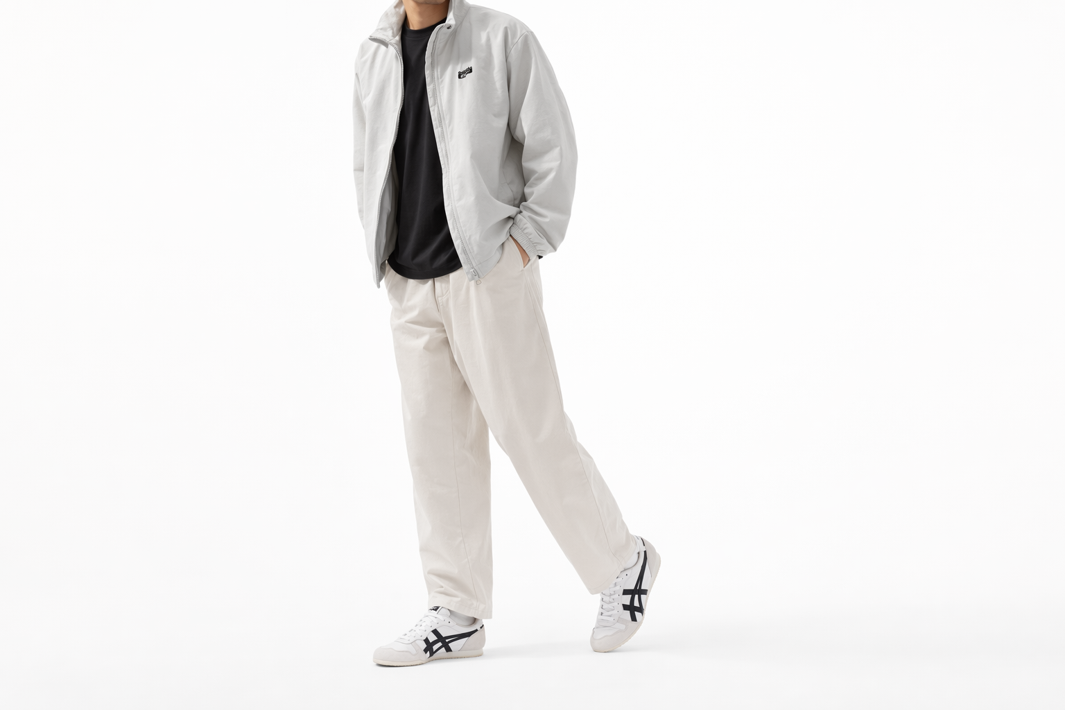 Order Onitsuka Tiger Serrano 'White Black' 1183C197-100