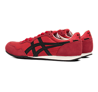 Shop Onitsuka Tiger SERRANO ROJO CLÁSICO/NEGRO 1183B400-605