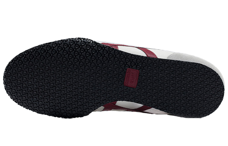 Shop Onitsuka Tiger Serrano鞋 '白灰勃艮第红' D109L-0026