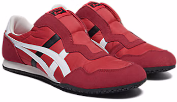Order Onitsuka Tiger SERRANO SLIP-ON KLASSISCH ROT/WEISS 1183C615-600