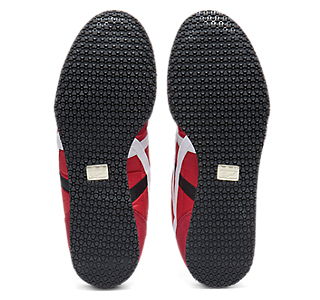 Sizing 鬼塚虎 SERRANO 经典懒人鞋 红/白 1183C615-600