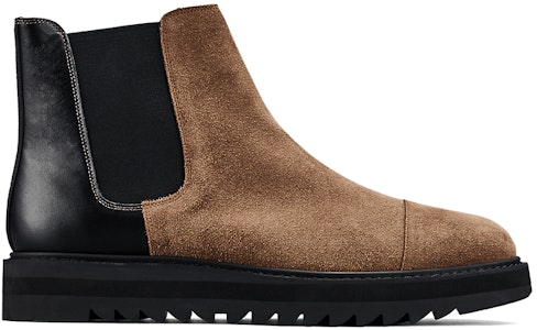 鬼塚虎側鬆緊帶高筒靴 '米色黑色' 1181A171-250 Buy 鬼塚虎側鬆緊帶高筒靴 '米色黑色' 1181A171-250