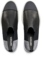 오니츠카 타이거 사이드 고어 부츠 (블랙) 1181A377-005 Details for 오니츠카 타이거 사이드 고어 부츠 (블랙) 1181A377-005