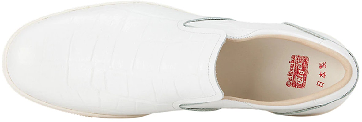 Onitsuka Tiger Slip-On Deluxe 'White' D8D4L-0101 Details for Onitsuka Tiger Slip-On Deluxe 'White' D8D4L-0101